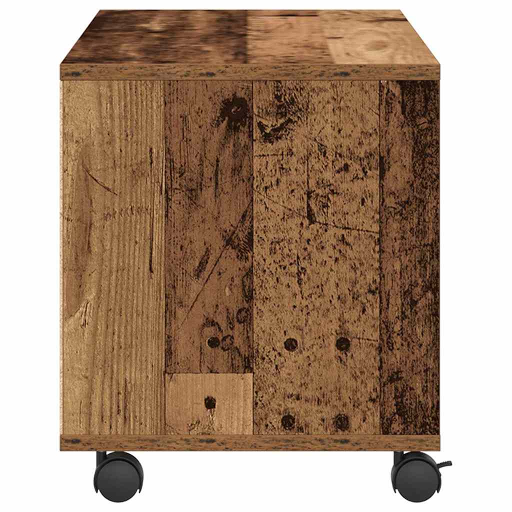 vidaXL TV-Schränk Braun 90 x 35 x 40,5 cm Holzwerkstoff