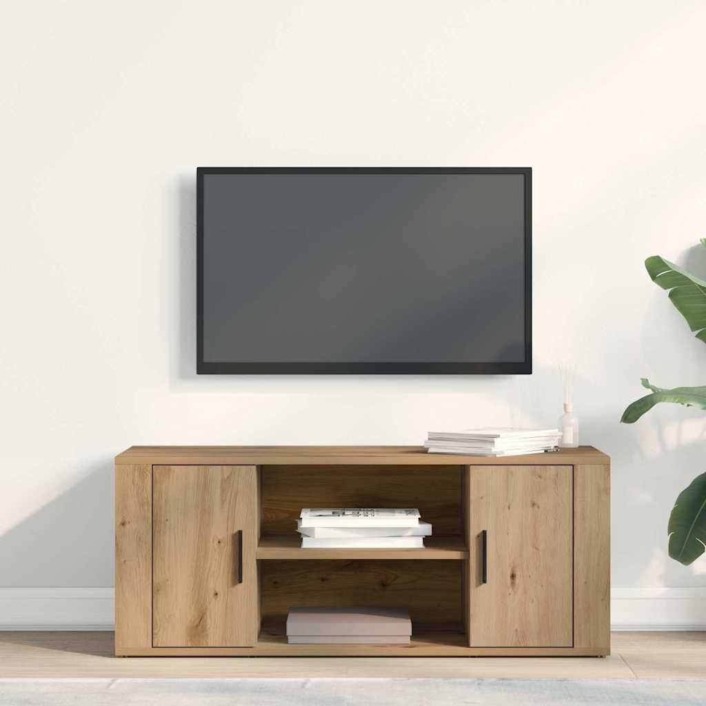 TV-Schränk Artisan-Eiche 100 x 35 x 40 cm Holzwerkstoff