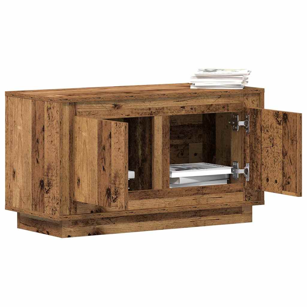 TV-Schränk Altholz 80 x 35 x 45 cm Holzwerkstoff