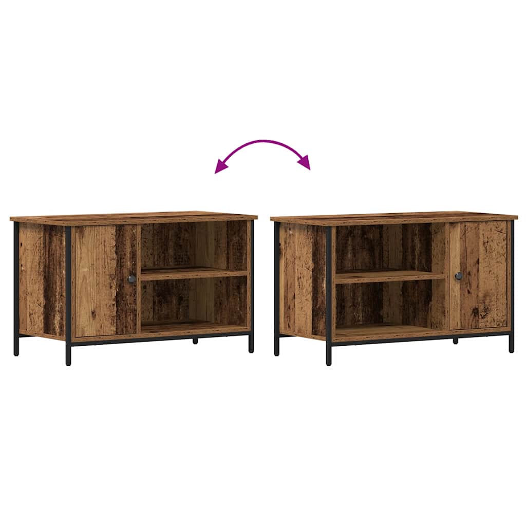 vidaXL TV-Schränk Altholz 80 x 40 x 50 cm Holzwerkstoff