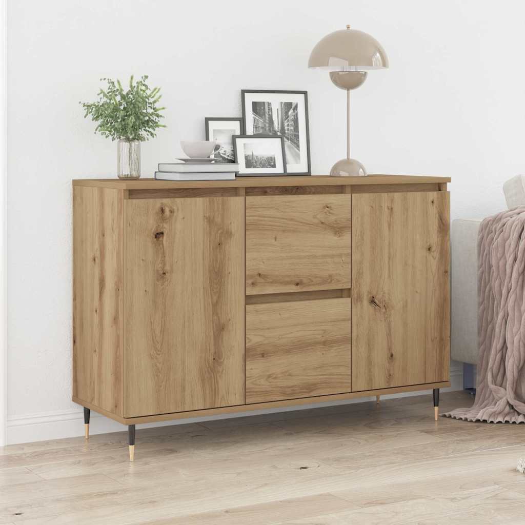 Sideboard Artisan-Eiche 101,5 x 35 x 70 cm Holzwerkstoff