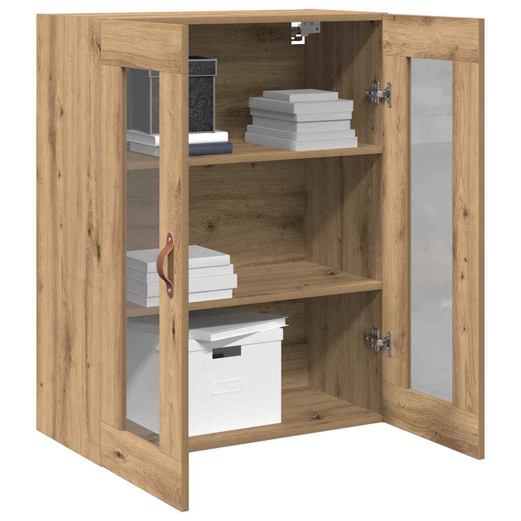 Wandschrank Artisan-Eiche 69,5 x 34 x 90 cm Holzwerkstoff