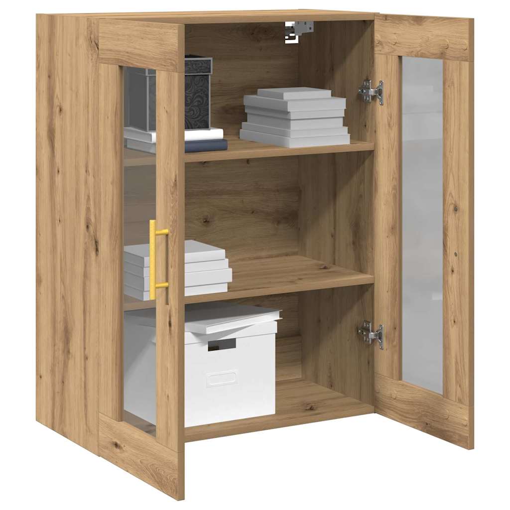 Wandschrank Artisan-Eiche 69,5 x 34 x 90 cm Holzwerkstoff