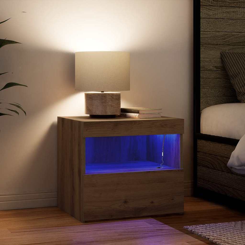 Nachttisch Artisan-Eiche 50 x 40 x 45 cm Holzwerkstoff