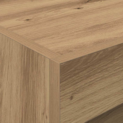 vidaXL Nachttisch 2 pcs Artisan-Eiche 50 x 40 x 45 cm Holzwerkstoff