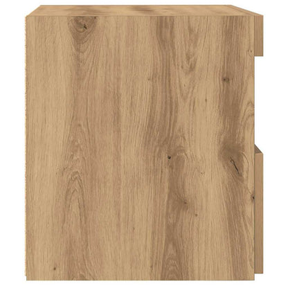 vidaXL Nachttisch 2 pcs Artisan-Eiche 50 x 40 x 45 cm Holzwerkstoff