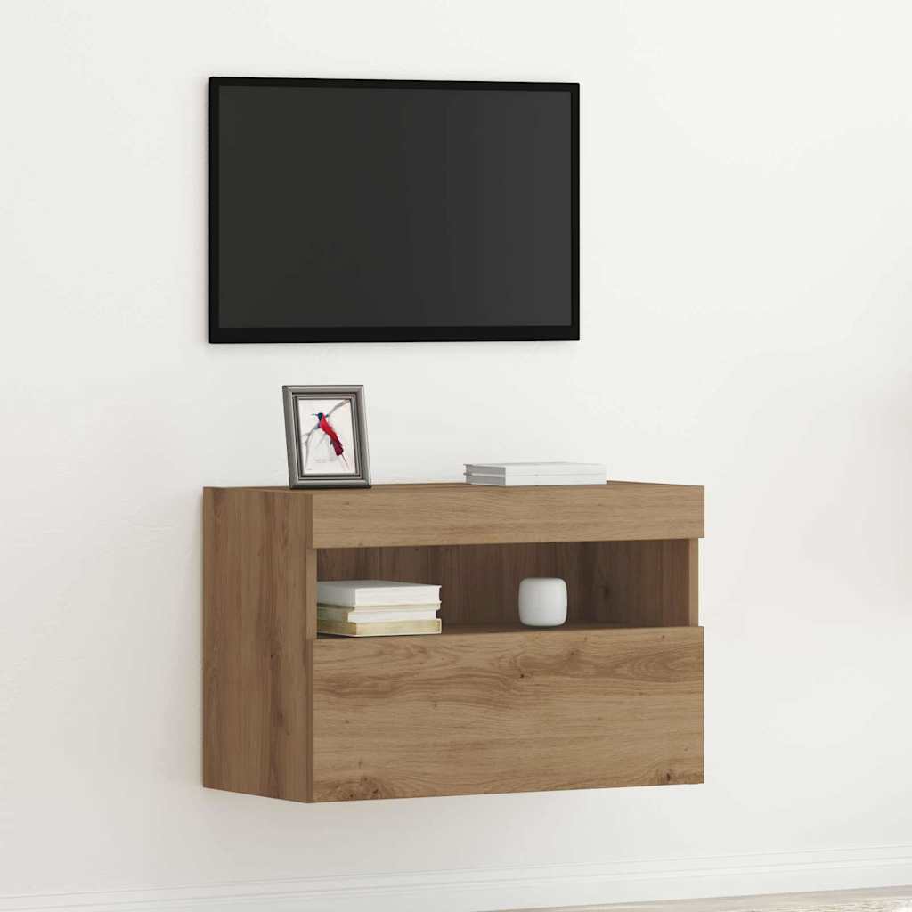 TV-Wandschrank Artisan-Eiche 60 x 30 x 40 cm Holzwerkstoff