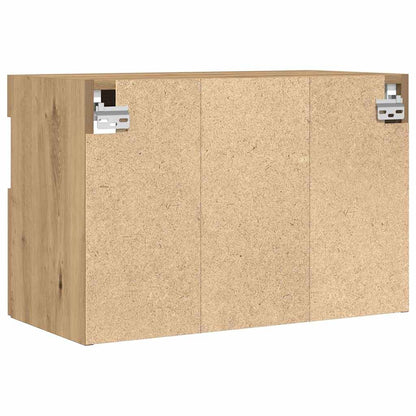 TV-Wandschrank Wandmontiert 2 pcs Artisan-Eiche 60 x 30 x 40 cm