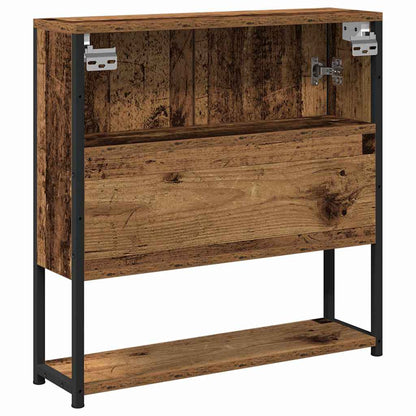 vidaXL Spiegelschrank mit Regal Altholz 60 x 16 x 60 cm Holzwerkstoff