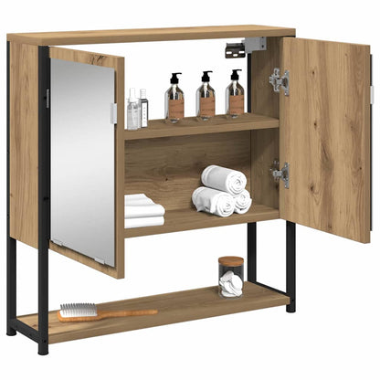 Spiegelschrank Artisan-Eiche 60 x 16 x 60 cm Holzwerkstoff