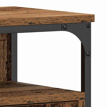 vidaXL Waschbeckenschrank Altholz 80 x 30 x 60 cm Holzwerkstoff