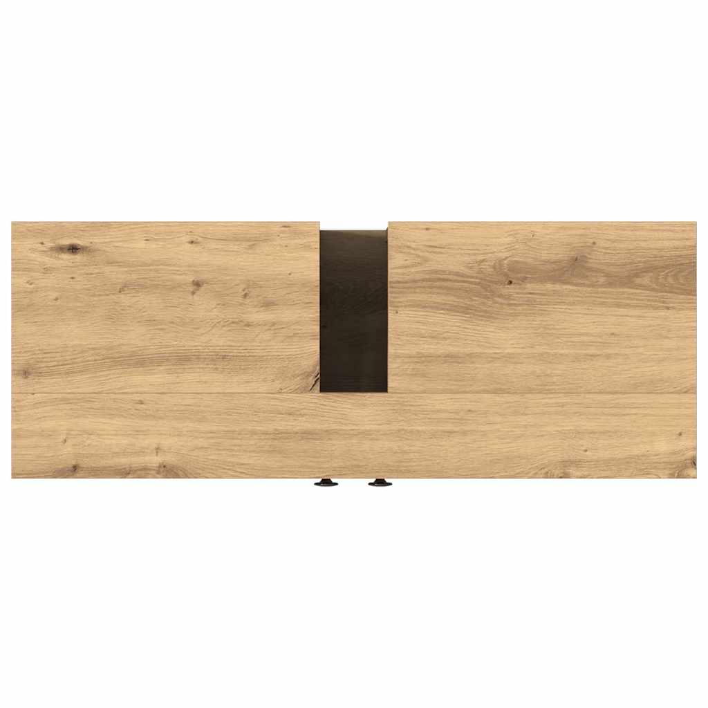Waschbeckenschrank Artisan-Eiche 80 x 30 x 60 cm Holzwerkstoff