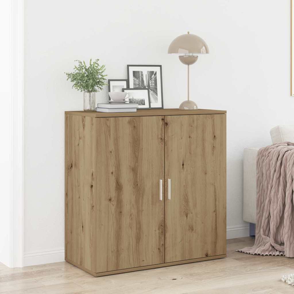 Sideboard Artisan-Eiche 79 x 38 x 80 cm Holzwerkstoff