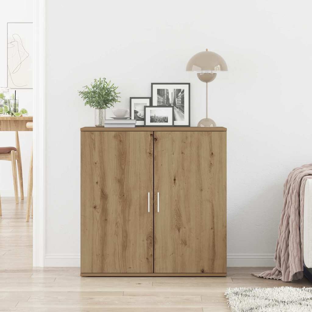 Sideboard Artisan-Eiche 79 x 38 x 80 cm Holzwerkstoff
