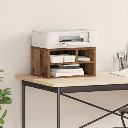 Druckerständer Altholz 40 x 32 x 22,5 cm Holzwerkstoff