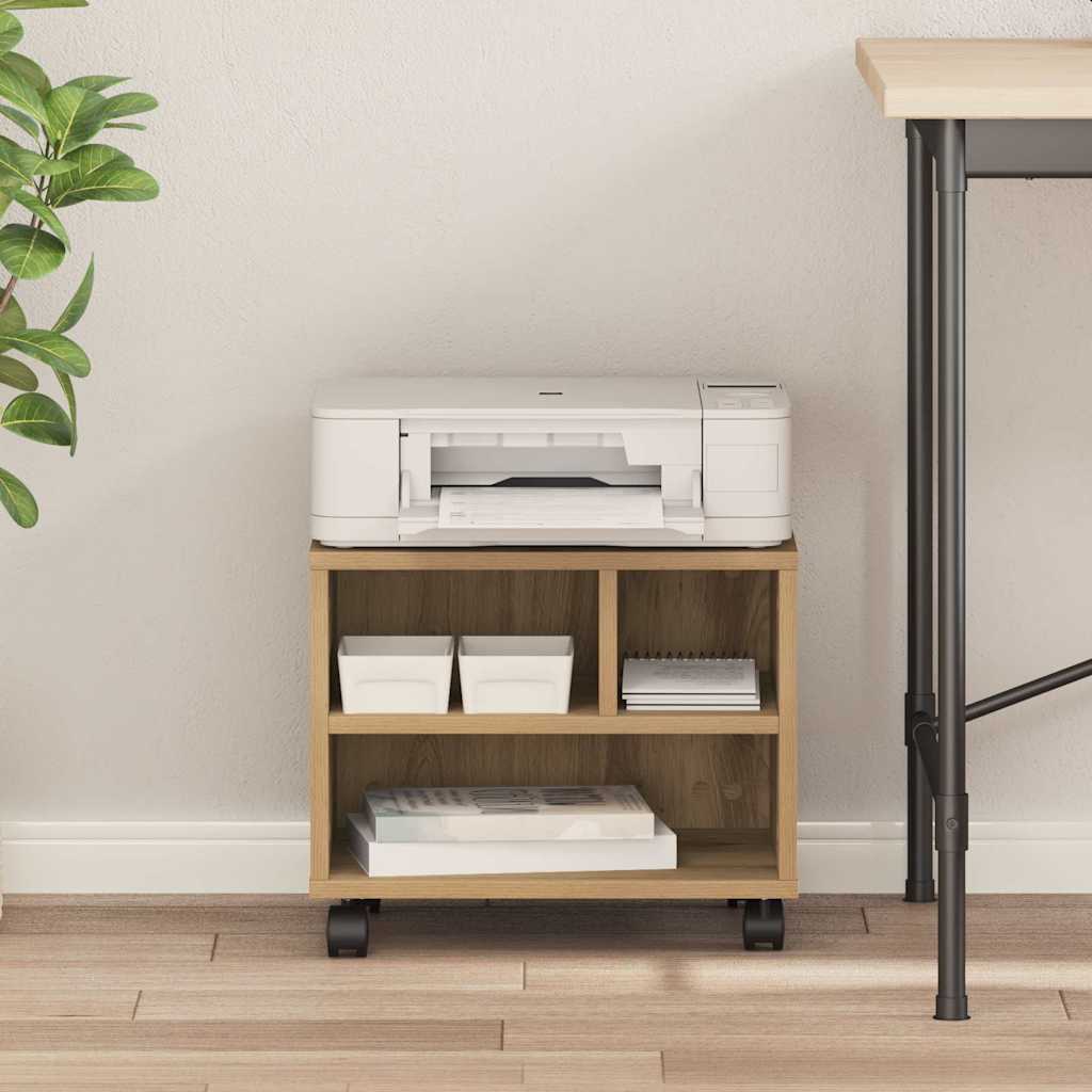 Druckerständer Artisan-Eiche 41 x 32 x 34,5 cm Holzwerkstoff