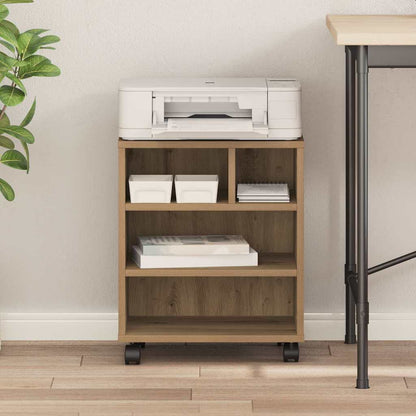 Druckerständer Artisan-Eiche 41 x 32 x 48 cm Holzwerkstoff