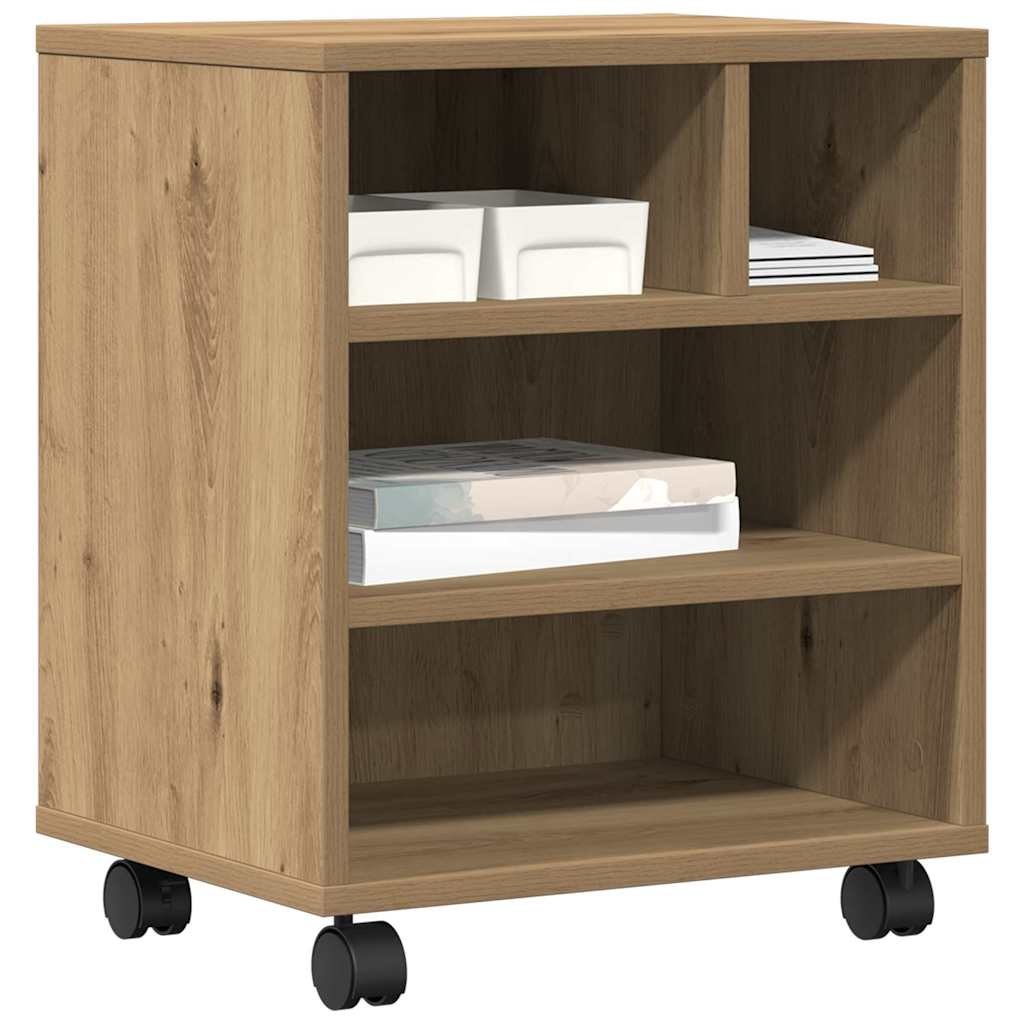 Druckerständer Artisan-Eiche 41 x 32 x 48 cm Holzwerkstoff