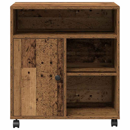 Druckerständer Altholz 60 x 50 x 67 cm Holzwerkstoff