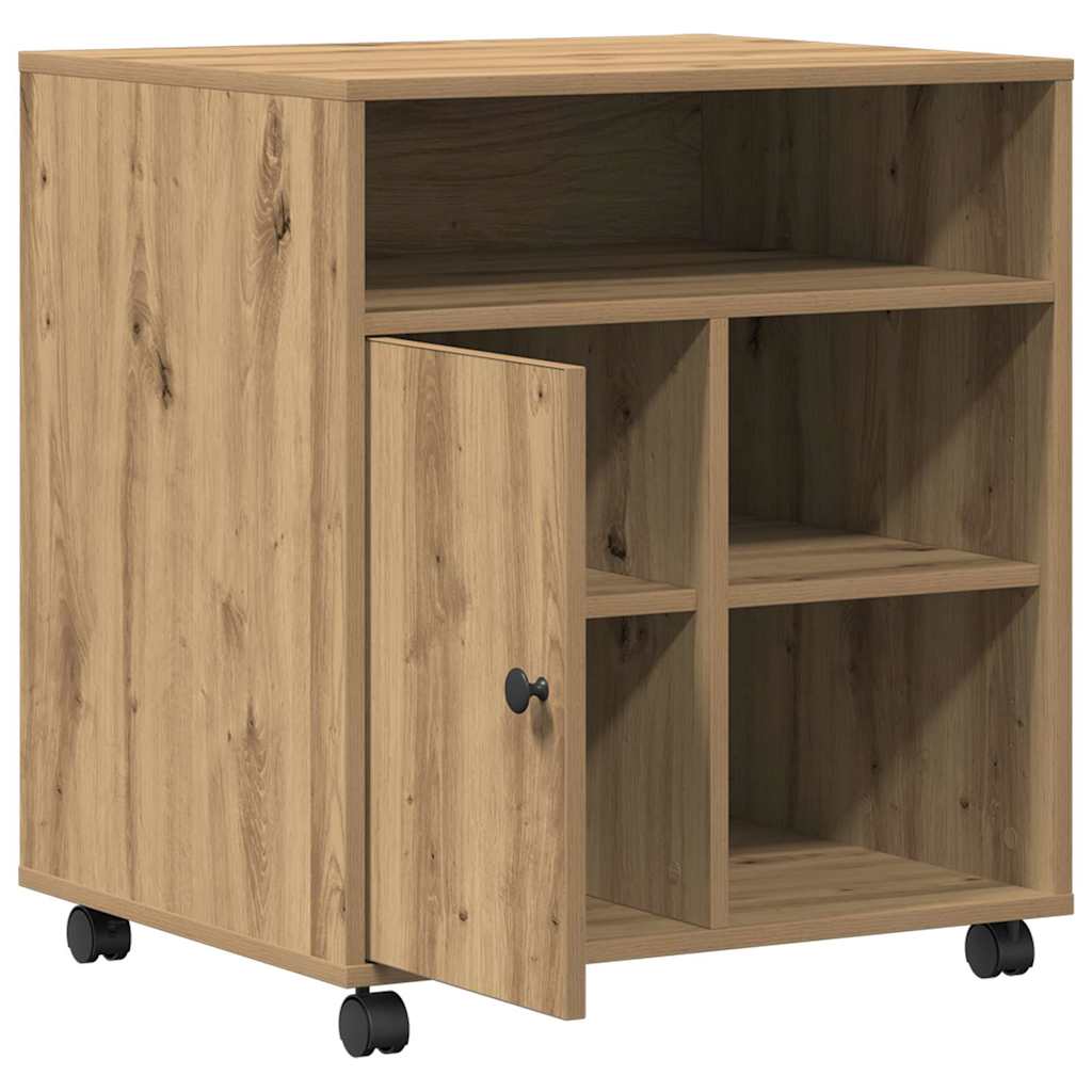 Druckerständer Artisan-Eiche 60 x 50 x 67 cm Holzwerkstoff