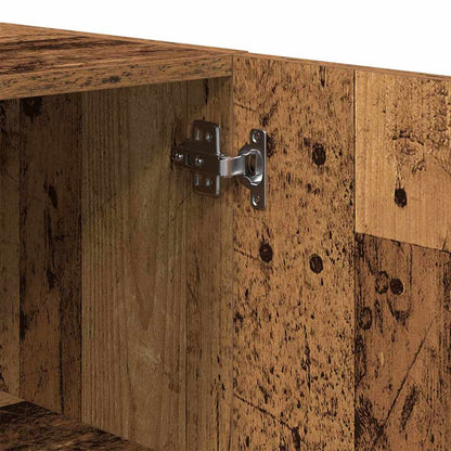 vidaXL Wandschrank Altholz 60 x 31,5 x 60 cm Holzwerkstoff