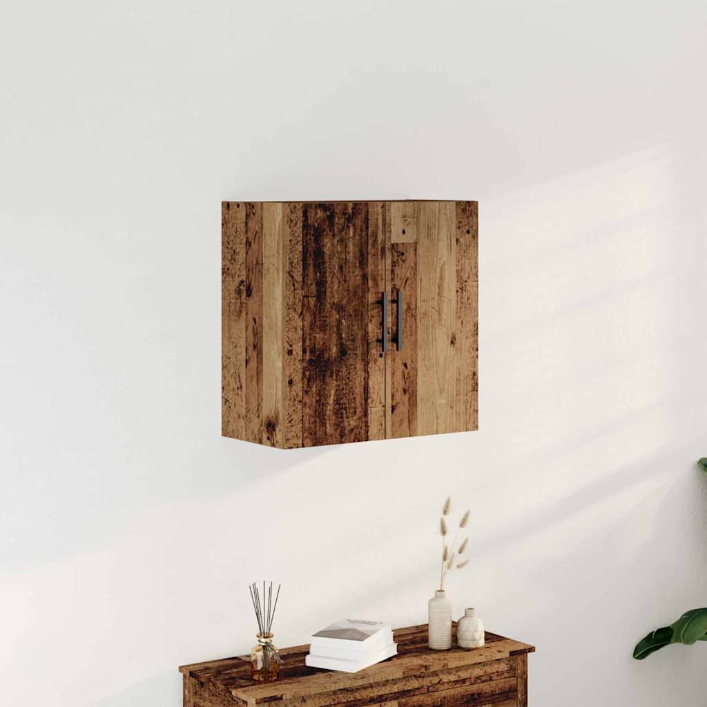 vidaXL Wandschrank Altholz 60 x 31,5 x 60 cm Holzwerkstoff