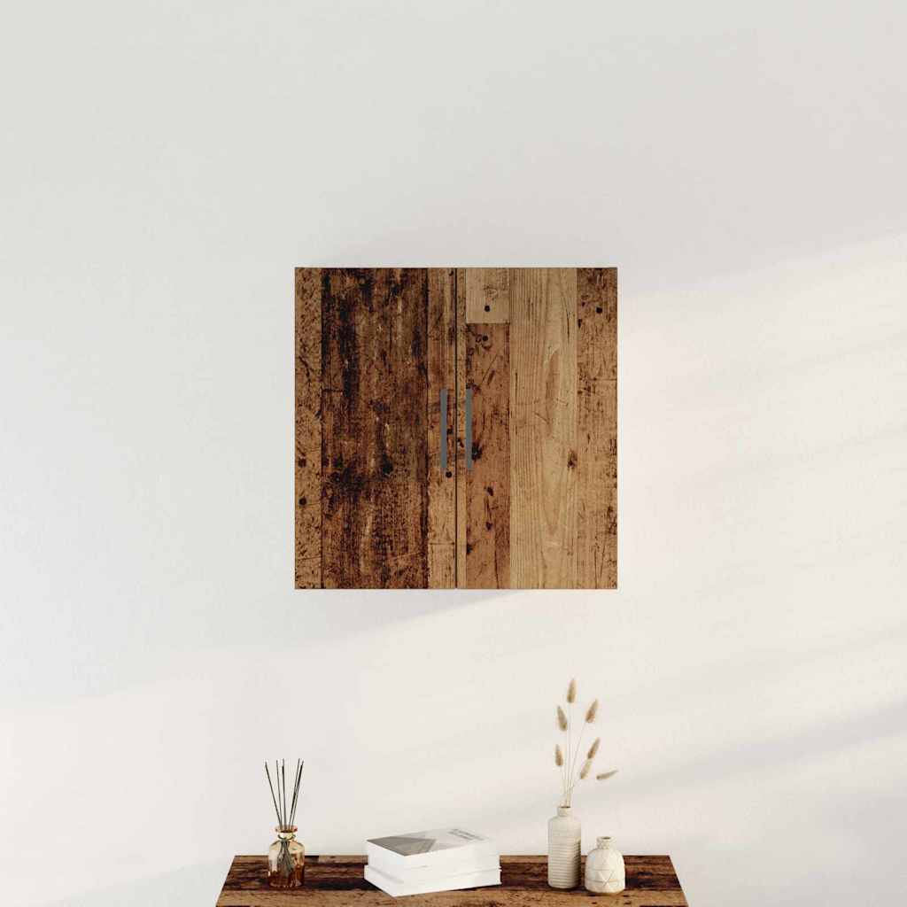 vidaXL Wandschrank Altholz 60 x 31,5 x 60 cm Holzwerkstoff