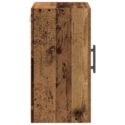 vidaXL Wandschrank Altholz 60 x 31,5 x 60 cm Holzwerkstoff