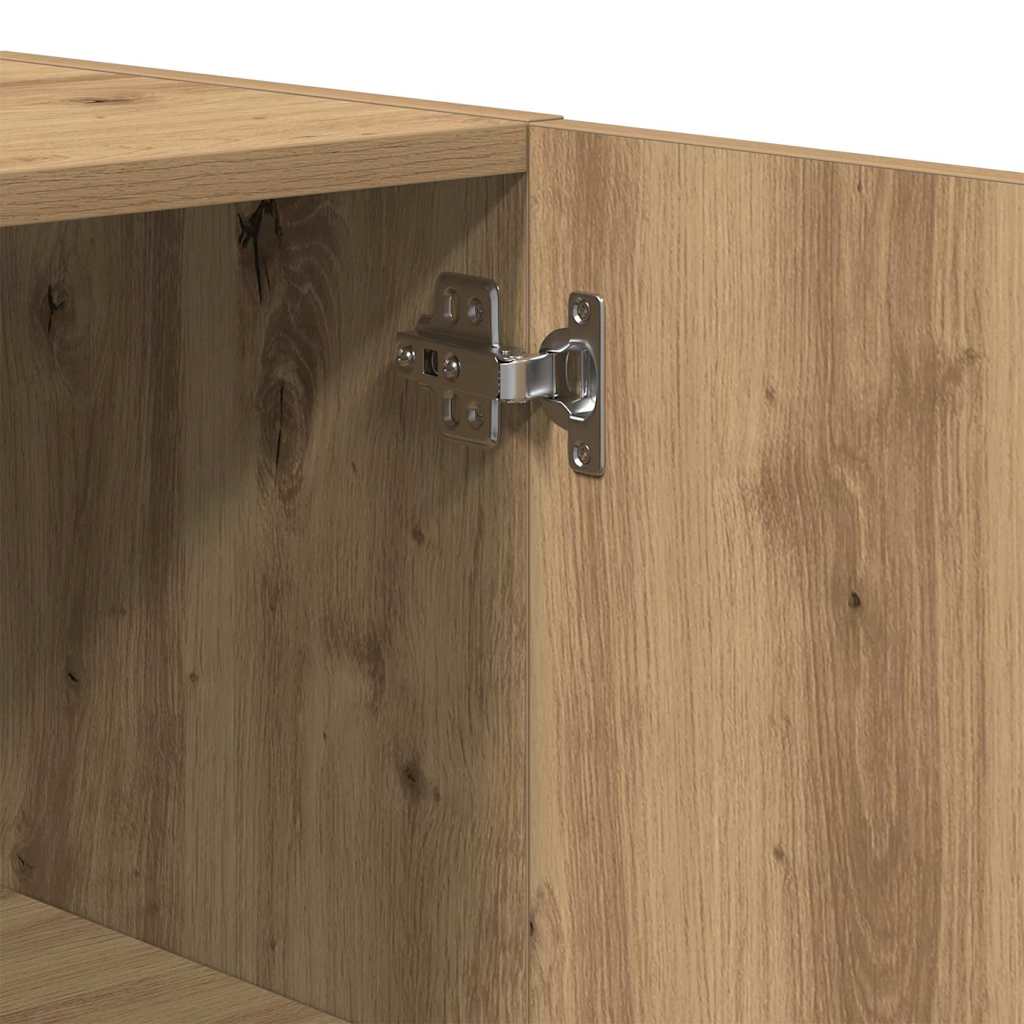 vidaXL Wandschrank Artisan-Eiche 60 x 31,5 x 60 cm Holzwerkstoff