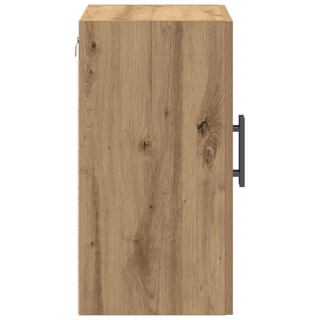 vidaXL Wandschrank Artisan-Eiche 60 x 31,5 x 60 cm Holzwerkstoff