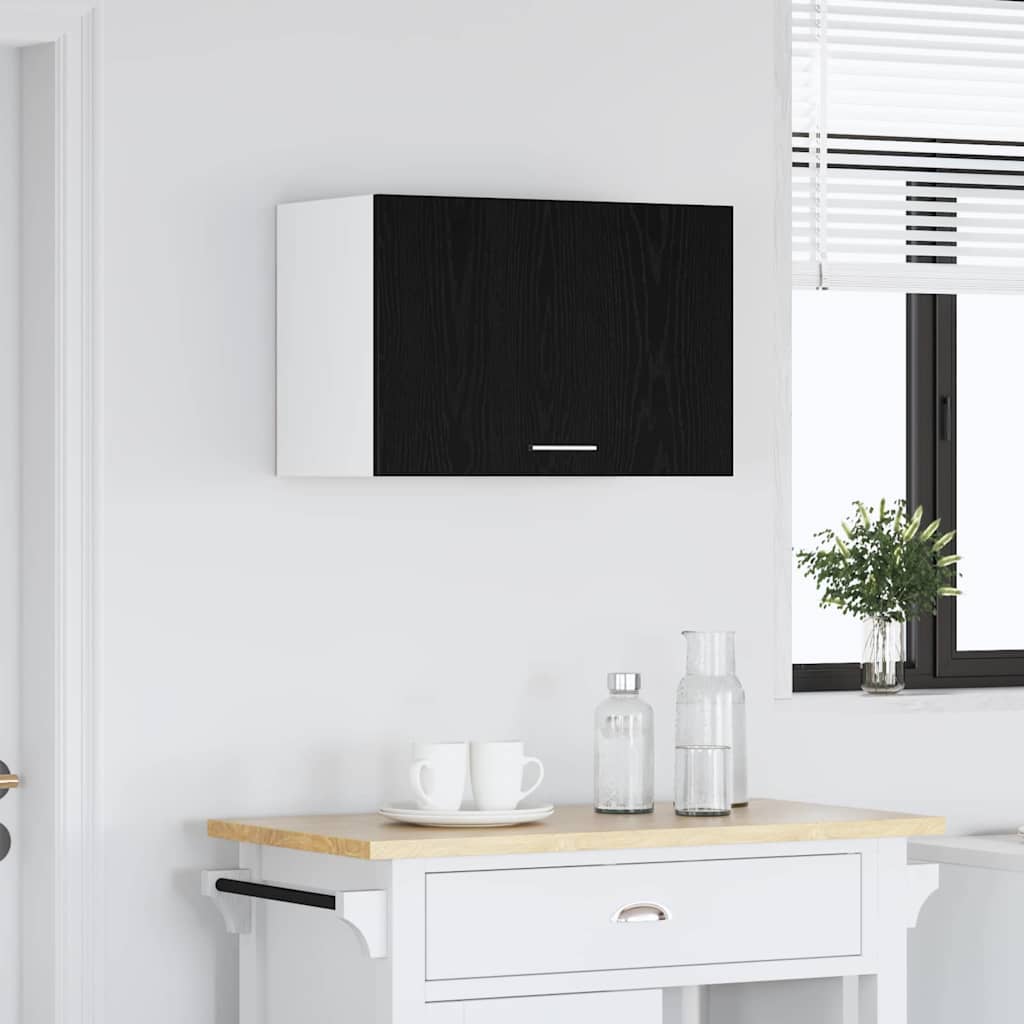 Hängeschrank Lyon Schwarz Eichen-Optik 60 x 31 x 40 cm