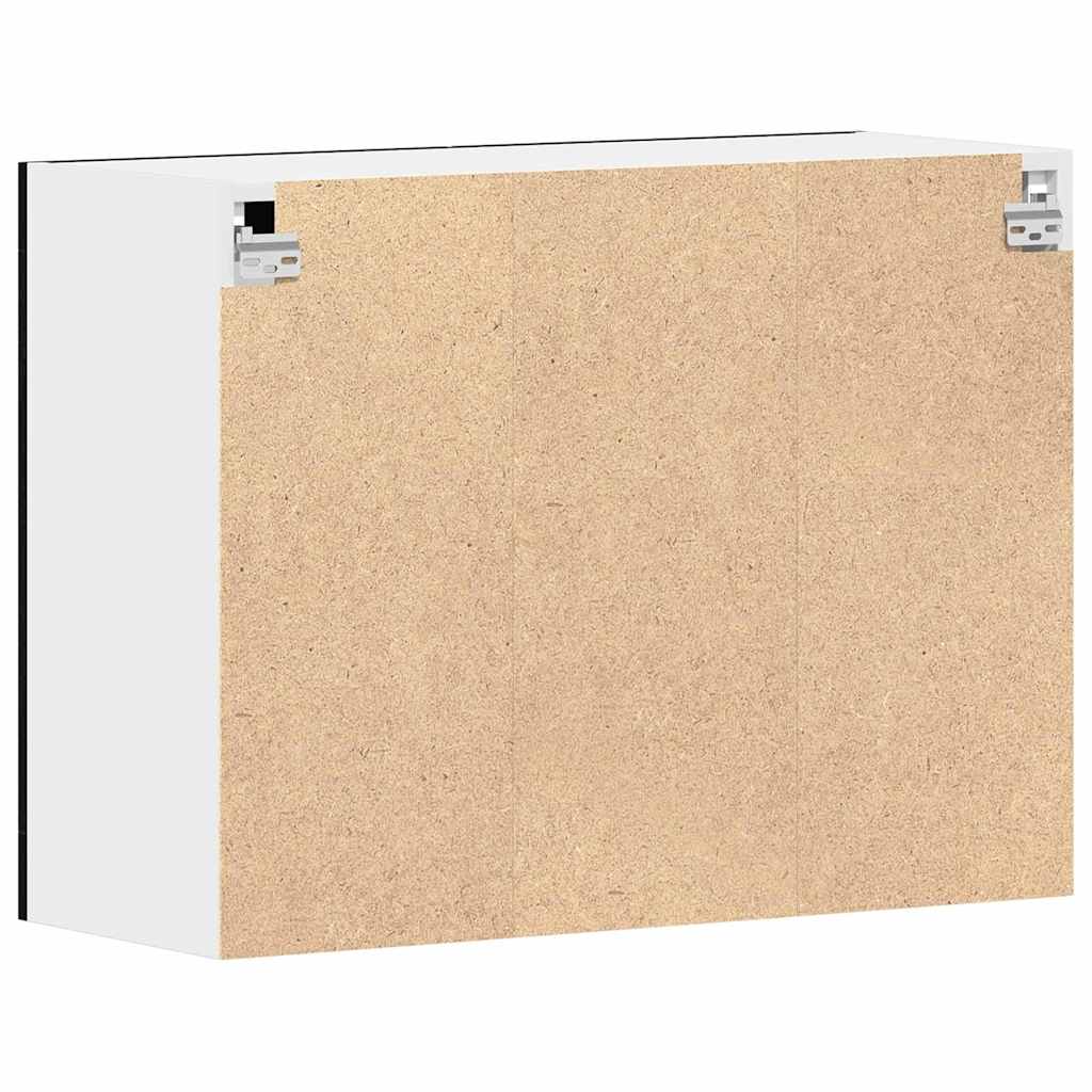 Hängeschrank Lyon Schwarz Eichen-Optik 80 x 31 x 60 cm