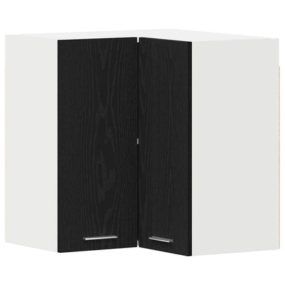 Hängeschrank Lyon Schwarz Eichen-Optik 57 x 57 x 60 cm