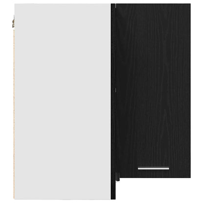 Hängeschrank Lyon Schwarz Eichen-Optik 57 x 57 x 60 cm