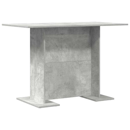Esstisch Beton Grau 110 x 60 x 75 cm Holzwerkstoff