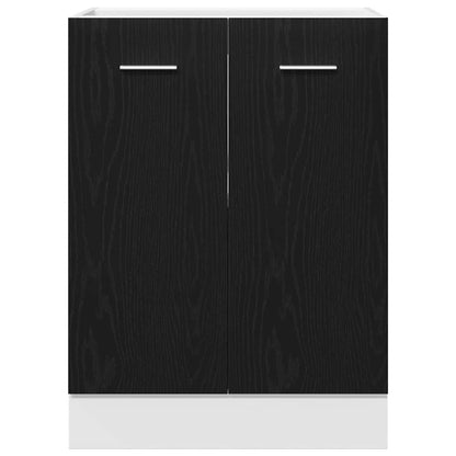 Unterschrank Schwarzeiche 60x46x81,5 cm Holzwerkstoff