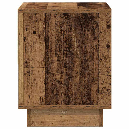 vidaXL Nachttisch mit Schubladen Altholz 45 x 34 x 44 cm Holzwerkstoff
