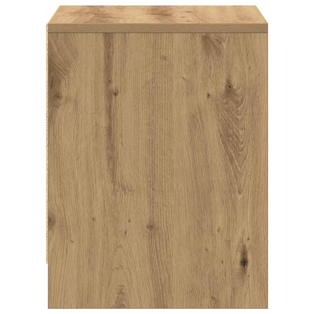 vidaXL Nachttisch Artisan-Eiche 45 x 34 x 44,5 cm Holzwerkstoff