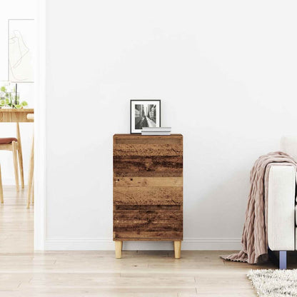 vidaXL Nachttisch mit Schubladen Altholz 40 x 35 x 70 cm Holzwerkstoff