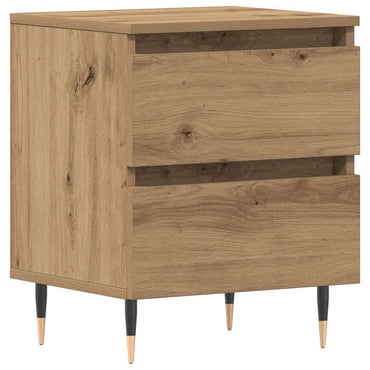 vidaXL Nachttisch Artisan-Eiche 40 x 35 x 50 cm Holzwerkstoff