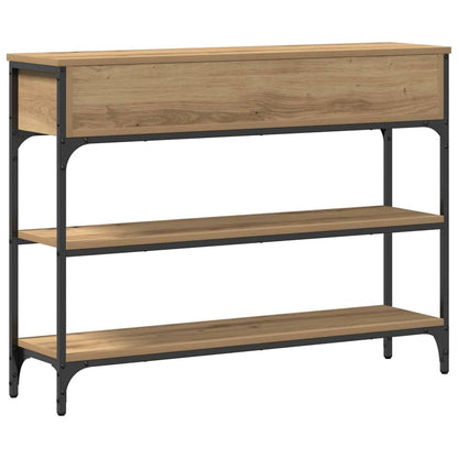 vidaXL Konsolentisch Artisan-Eiche 72,5 x 25 x 75 cm Holzwerkstoff