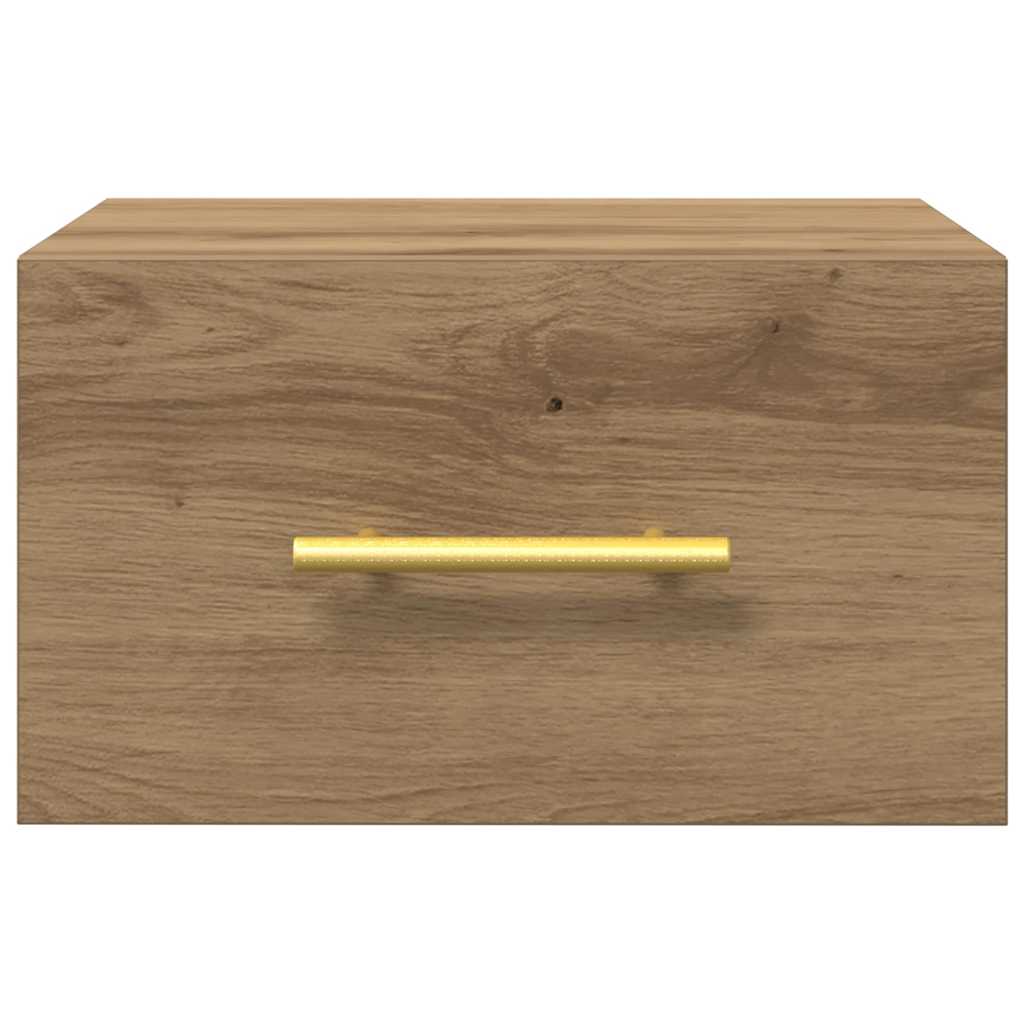 vidaXL Nachttisch Artisan-Eiche 35 x 35 x 20 cm Holzwerkstoff