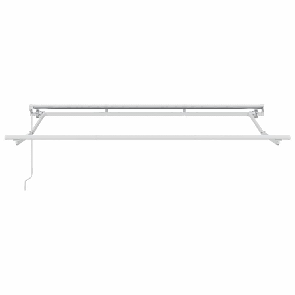 Einziehbare Markise Blau und Weiß 250 x 200 cm