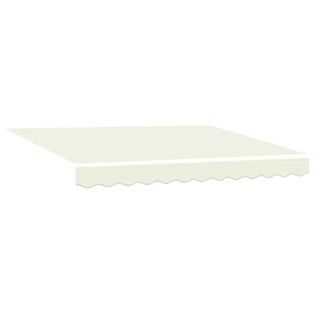 vidaXL Einziehbare Markise Creme 250x200 cm Stoff
