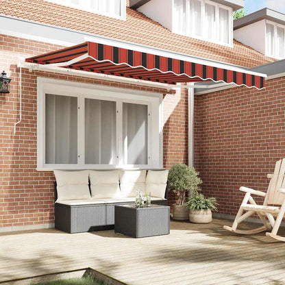 vidaXL Einziehbare Markise Mehrfarbig 250 x 200 cm