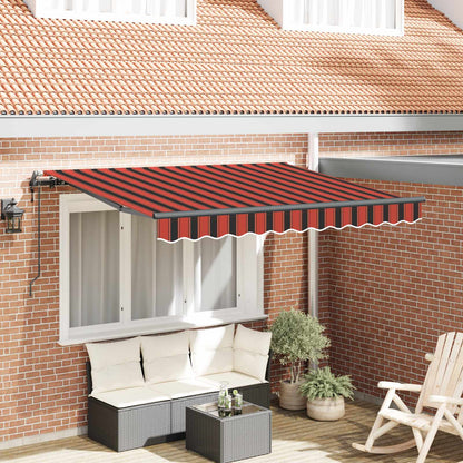 vidaXL Einziehbare Markise Mehrfarbig 250 x 200 cm