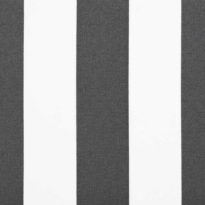 Einziehbare Markise Anthrazit und Weiß 250 x 200 cm