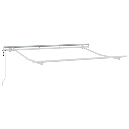 vidaXL Einziehbare Markise Beige 250 x 200 cm Polyester und Aluminium