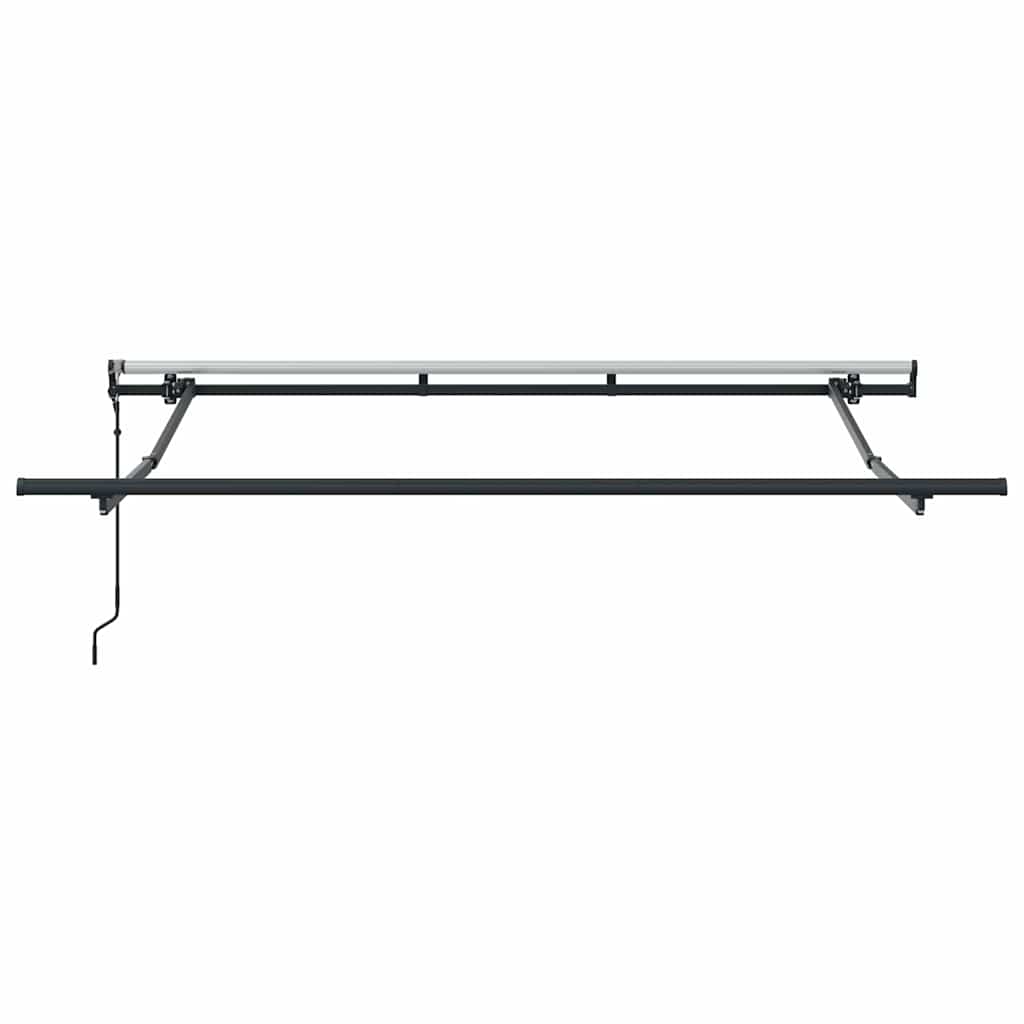vidaXL Auvent rétractable Gris clair 250 x 200 cm