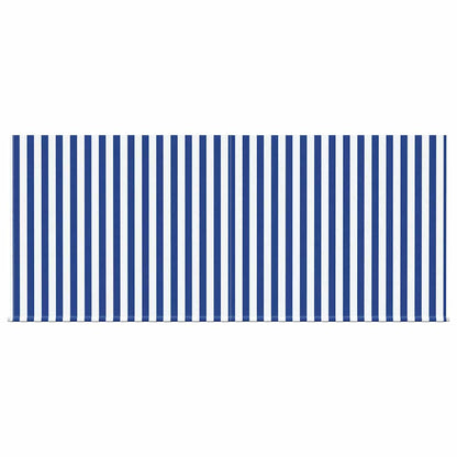 vidaXL Einziehbare Markise Blau und Weiß 300 x 200 cm